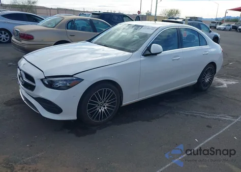 2025 Mercedes-Benz C 300 from USA, damaged, VIN W1KAF4GB4SR269009